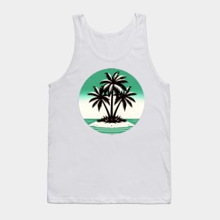 TEAL SKY PARADISE RESORTS - State of Mint Tank Top